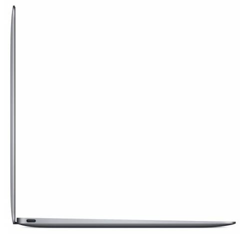 12-inch MacBook 1.2GHz Intel Core m3 256GB - Spacegrijs (2017)  Apple