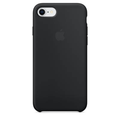Siliconenhoesje voor iPhone 8/7 Zwart Apple
