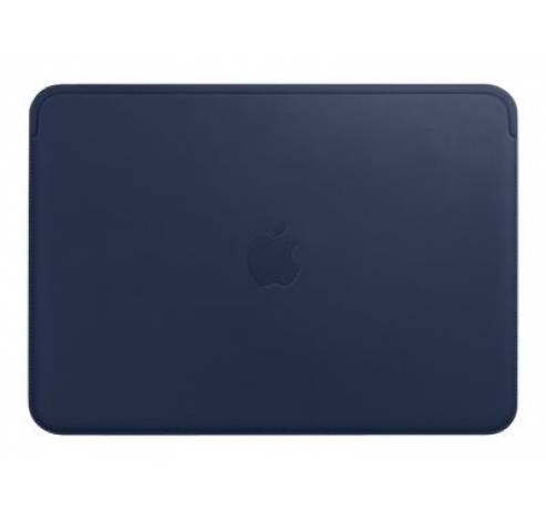 Leren Sleeve voor 12 inch MacBook - Middernachtblauw  Apple