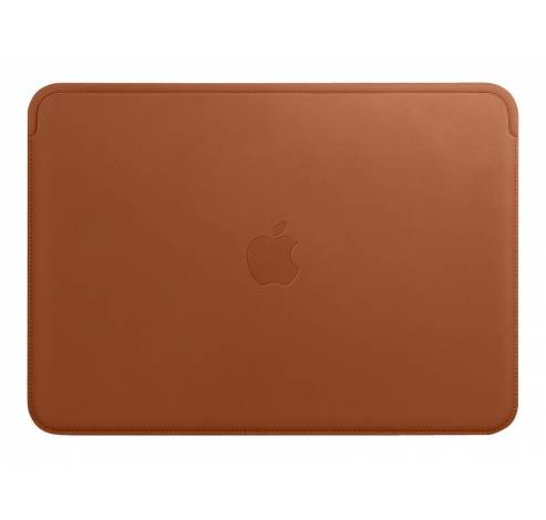 Leren Sleeve voor 12 inch MacBook - Zadelbruin  Apple