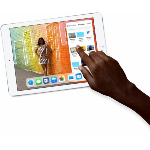 Apple iPad Wi-Fi + Cellular 128GB - Zilver (2018) Apple iPad Wi-Fi + Cellular 128GB - Zilver (2018)