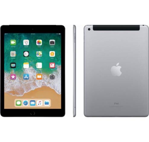 iPad Wi-Fi + Cellular 32GB - Spacegrijs (2018)   Apple