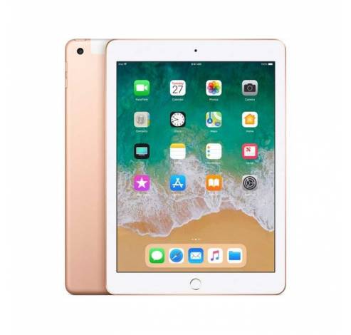 iPad Wi-Fi + Cellular 128GB - Goud (2018)   Apple