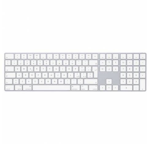 Magic Keyboard met numeriek toetsenblok - Italiaans - Zilver  Apple
