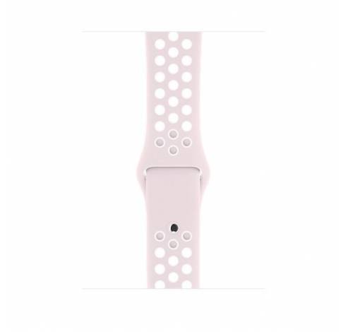 Sportbandje van Nike – Barely Rose/Pearl Pink (42 mm) – S/M en M/L  Apple