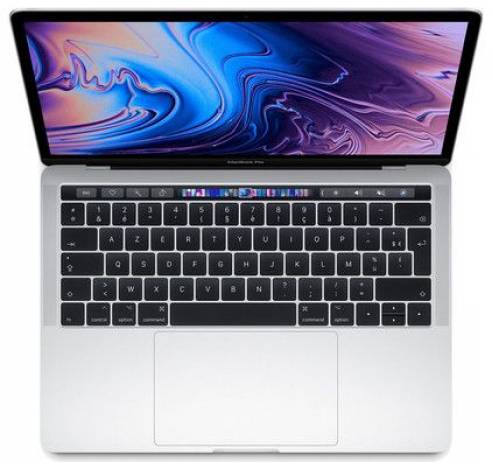 13-inch MacBook Pro Touch Bar (2019) MV992N/A Zilver Qwerty  Apple