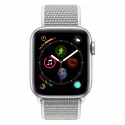 Apple Watch Series 4 40mm Zilver Aluminium /  Grijze Nylon Sportband 