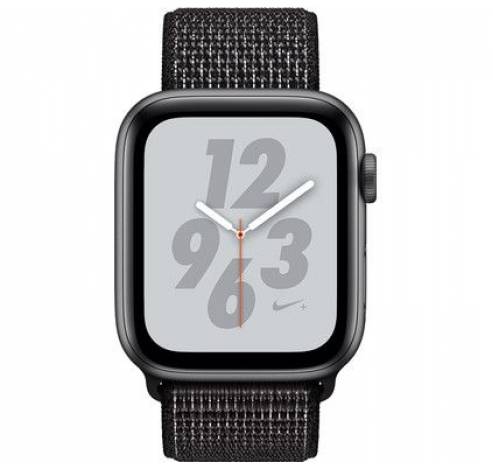 Watch Series 4 40mm Nike+ Spacegrijs Aluminium / Nylon Sportband  Apple
