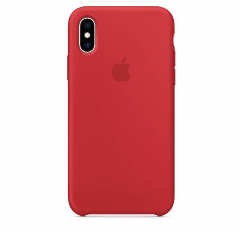 Siliconenhoesje voor iPhone XS (PRODUCT)RED  Apple