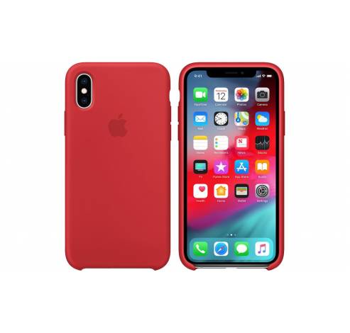 Siliconenhoesje voor iPhone XS (PRODUCT)RED  Apple