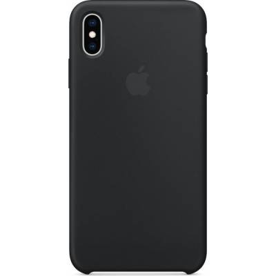 Siliconenhoesje voor iPhone XS Max Zwart Apple