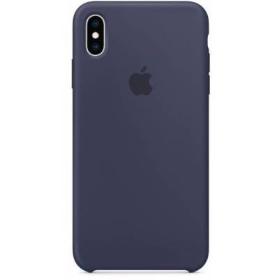 Siliconenhoesje voor iPhone XS Max Middernachtblauw Apple