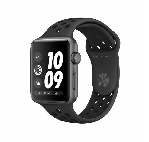  Watch Series 3 42mm Nike+ Spacegrijs Aluminium/ Zwarte Sportband  Apple