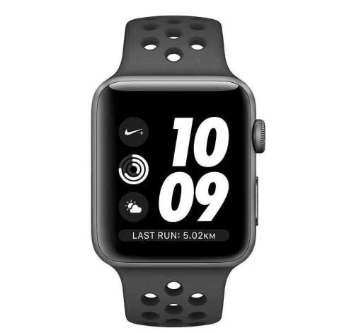  Watch Series 3 42mm Nike+ Spacegrijs Aluminium/ Zwarte Sportband  Apple