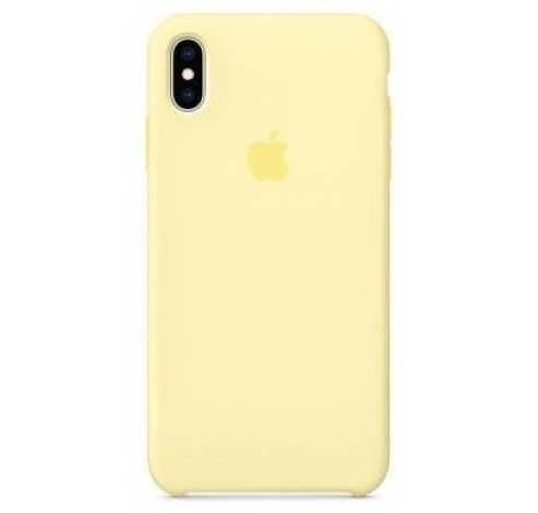 iPhone XS Max Silicone Case - Mellow Yellow  Apple