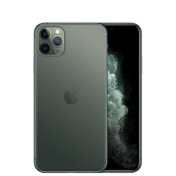 Apple Smartphone iPhone 11 Pro Max 64GB Groen Apple Smartphone iPhone 11 Pro Max 64GB Groen