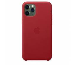 iPhone 11 Pro Leather Case Rood Apple