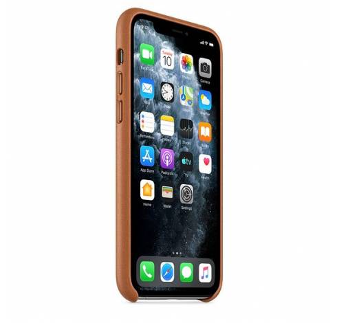iPhone 11 Pro Leather Case Zadelbruin  Apple