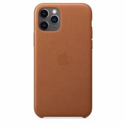 Apple iPhone 11 Pro Leather Case Zadelbruin 