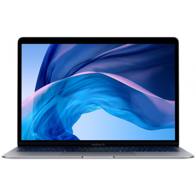 MacBook Air 13 pouces: Processeur Intel Core i5 bicœur de 8e génération à 1,6 GHz, 256 Go - Gris sidéral Apple