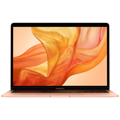 MacBook Air 13 pouces: Processeur Intel Core i5 bicœur de 8e génération à 1,6 GHz, 256 Go - Doré Apple