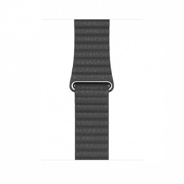 44mm Black Leather Loop - Large 44mm Black Leather Loop - Large