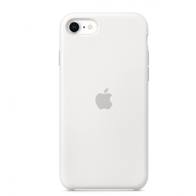 iPhone SE Silicone Case White Apple
