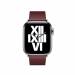 Bandje met moderne gesp 40mm Garnet Large Bandje met moderne gesp 40mm Garnet Large