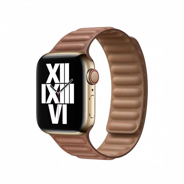 40mm Saddle Brown Leather Link Small 40mm Saddle Brown Leather Link Small
