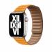 40mm California Poppy Leather Link Small 40mm California Poppy Leather Link Small