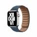 44mm Baltic Blue Leather Link Large 44mm Baltic Blue Leather Link Large