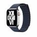 44mm Diver Blue Leather Loop Medium 44mm Diver Blue Leather Loop Medium