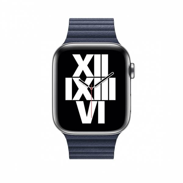 44mm Diver Blue Leather Loop Medium 44mm Diver Blue Leather Loop Medium