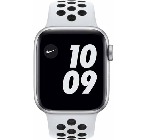 Apple Watch Nike SE 40mm Zilver Aluminium Witte Sportband  Apple