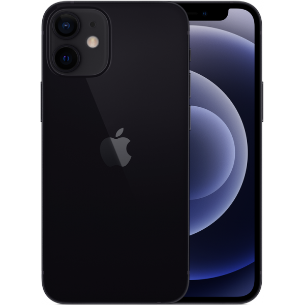 Apple Smartphone iPhone 12 mini 256GB Zwart Apple Smartphone iPhone 12 mini 256GB Zwart