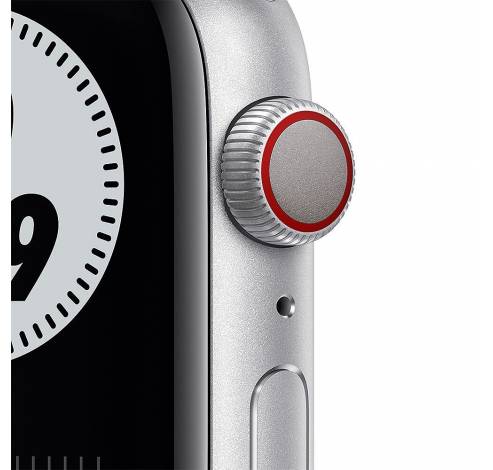 Apple Watch Nike Series 6 GPS + Cellular 40mm Silver Aluminium 