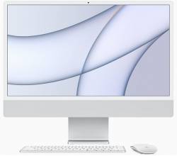 24-inch iMac Retina 4.5K display M1 chip 8core CPU 7core GPU 256GB Silver Apple