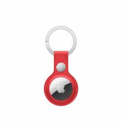 Porte-clés en cuir AirTag - (PRODUCT)RED Apple