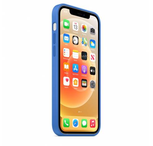 iPhone 12 (pro) sil case ms blue  Apple