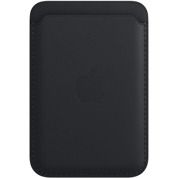 Apple Leren kaarthouder met MagSafe voor iPhone - Middernacht