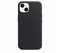Leren hoesje met MagSafe voor iPhone 13 - Middernacht Apple