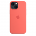 Siliconenhoesje met MagSafe voor iPhone 13 mini - Pomelo 
