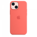 Siliconenhoesje met MagSafe voor iPhone 13 mini - Pomelo 