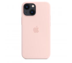 Siliconenhoesje met MagSafe voor iPhone 13 mini - Kalkroze  Apple