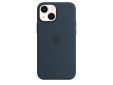 Siliconenhoesje met MagSafe voor iPhone 13 mini - Abyss-blauw