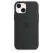 Siliconenhoesje met MagSafe voor iPhone 13 mini - Middernacht 