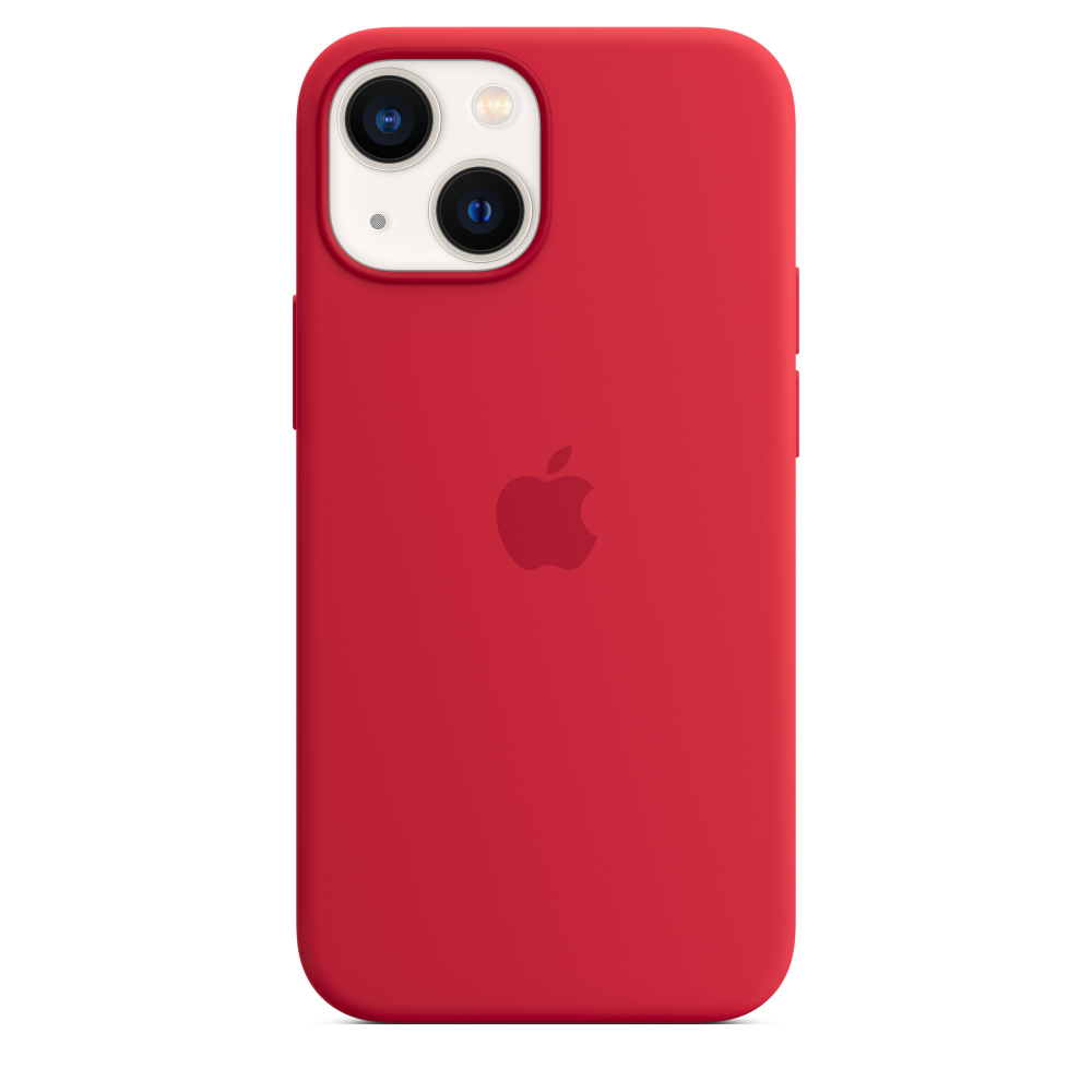Apple Smartphonehoesje Siliconenhoesje met MagSafe voor iPhone 13 mini - (PRODUCT)RED