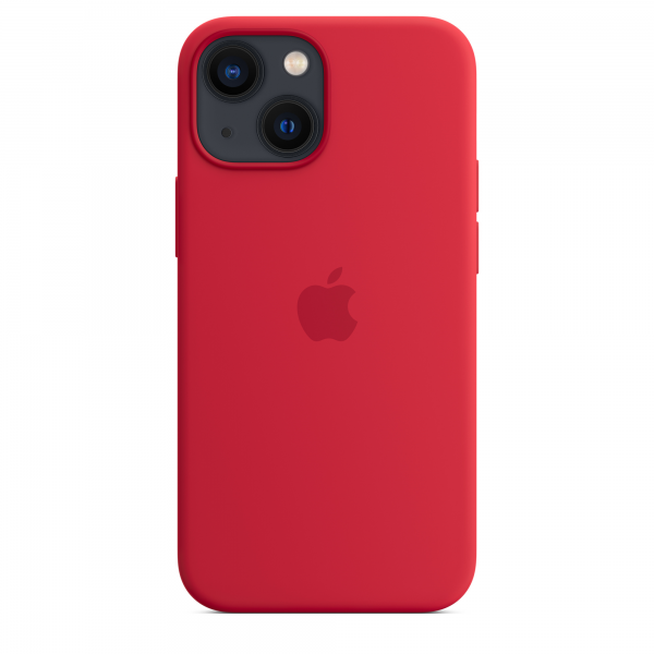 Siliconenhoesje met MagSafe voor iPhone 13 mini - (PRODUCT)RED 