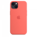 Siliconenhoesje met MagSafe voor iPhone 13 - Pomelo 
