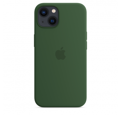 Coque en silicone avec MagSafe pour iPhone 13 - Trèfle  Apple